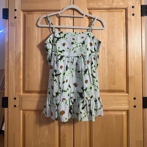 French Designer Floral Top